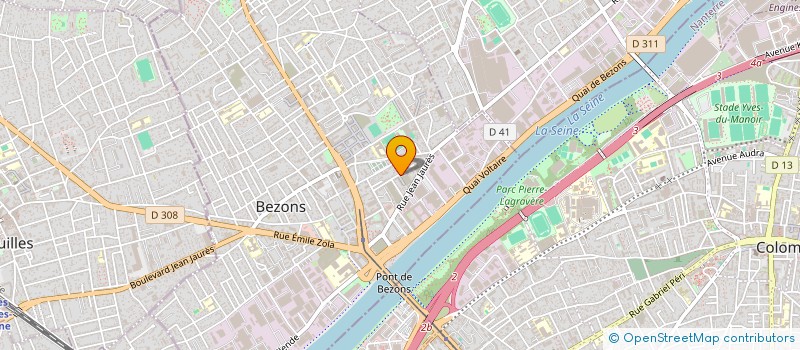 localisation de l'entreprise ACOUSTIC INTERNATIONAL PRODUCTION  BEZONS