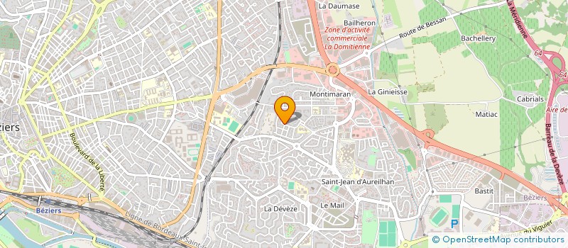 localisation de l'entreprise ACOUSTICAL CONSTRUCTION & RESEARCH  BEZIERS