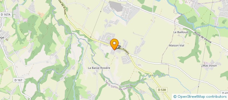 localisation de l'entreprise ACOUSTICC  ESTRABLIN