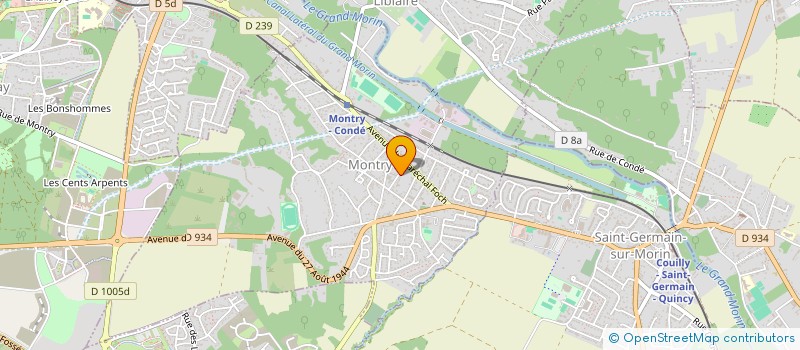 localisation de l'entreprise ACOUSTICS AREA SERVICES  MONTRY