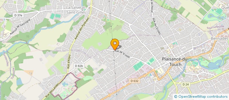 localisation de l'entreprise ACOUSTIJAZZ  PLAISANCE-DU-TOUCH