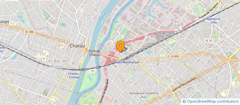 localisation de l'entreprise ACOUSTIQUE & CONSEIL à RUEIL-MALMAISON