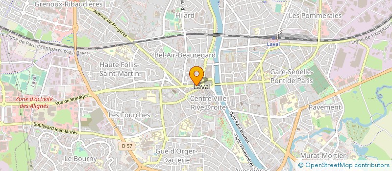 localisation de l'entreprise ACOUSTIQUE MEDICAL PRO à LAVAL