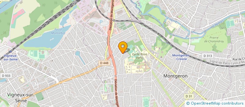 localisation de l'entreprise ACOUSTIQUE MEDICALE TECHNIQUE  SAINT-VINCENT-DU-BOULAY