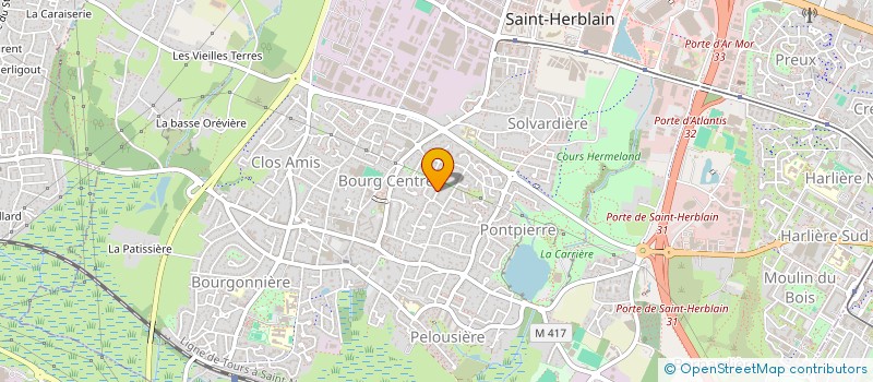 localisation de l'entreprise ACOUSTIQUE MUSIQUE ATLANTIQUE à SAINT-HERBLAIN