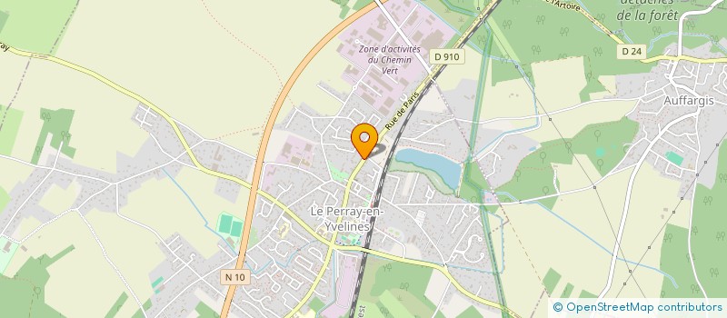 localisation de l'entreprise ACOUSTIQUE PIERRE POUBEAU à LE PERRAY-EN-YVELINES