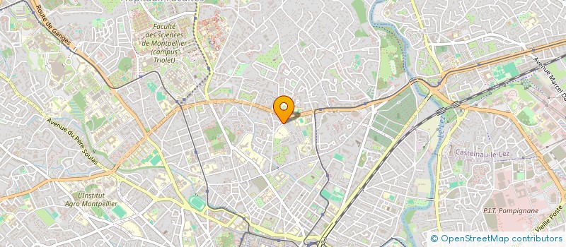 localisation de l'entreprise ACOUSTIQUE RP à MONTPELLIER