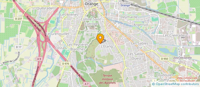 localisation de l'entreprise ACP à ORANGE