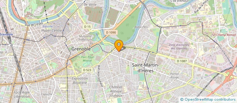 localisation de l'entreprise ACP COMPAGNIE à GRENOBLE