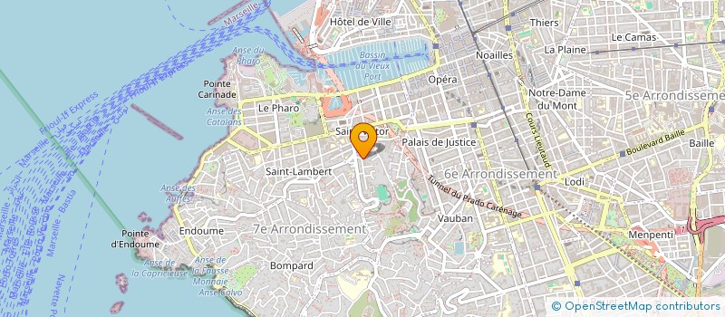 localisation de l'entreprise ACP ENERGIES à MARSEILLE