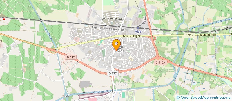 localisation de l'entreprise ACP GROUPE à MONTPELLIER