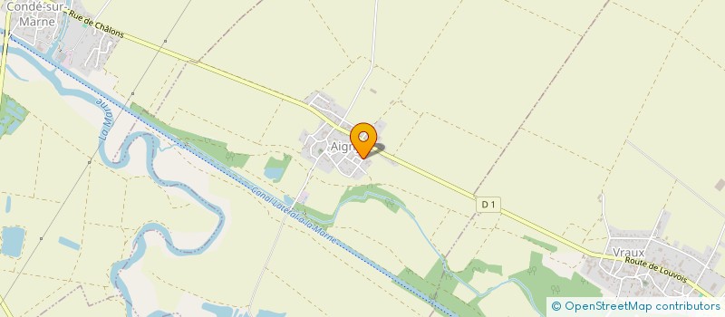 localisation de l'entreprise ACP IMMOBILIER  AIGNY