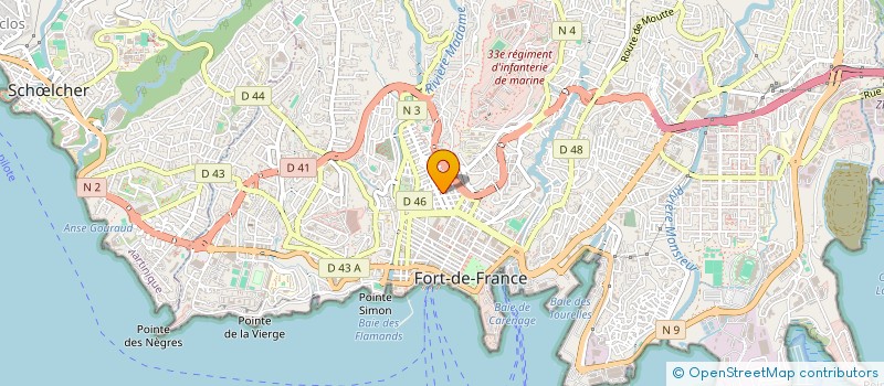 localisation de l'entreprise ACP-MPA à FORT-DE-FRANCE