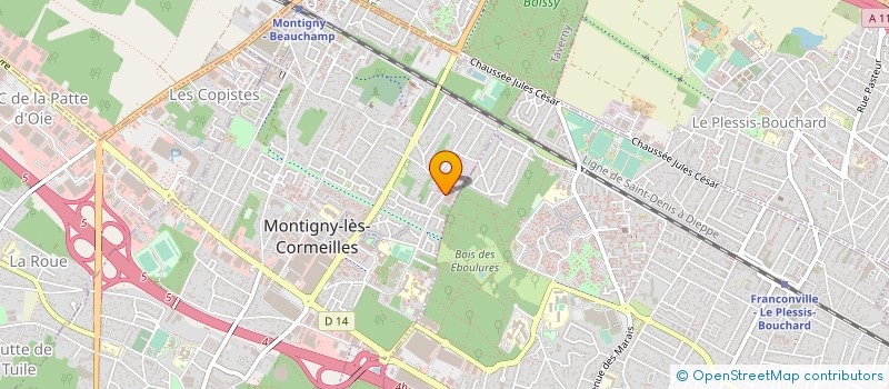 localisation de l'entreprise ACP THERMIQUE SARL  SARTROUVILLE