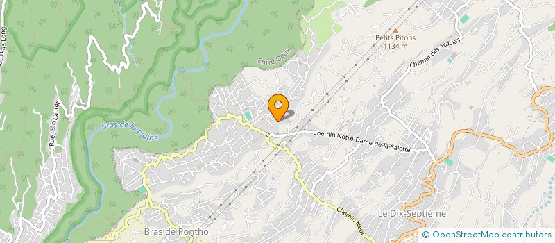 localisation de l'entreprise ACP VIDANGE  LE TAMPON