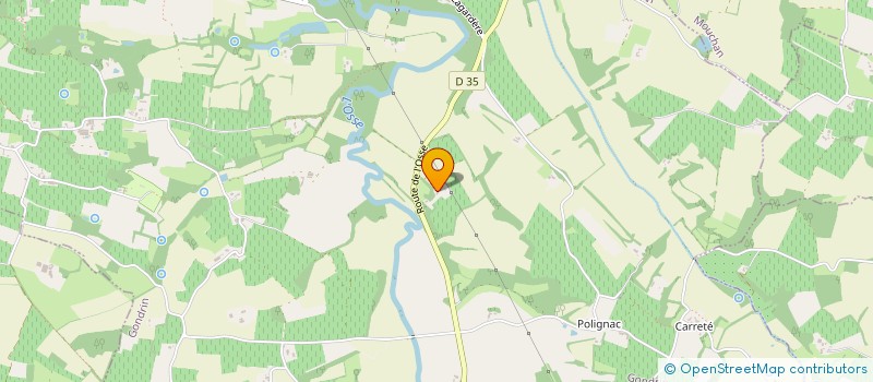 localisation de l'entreprise ACP2MS  GONDRIN