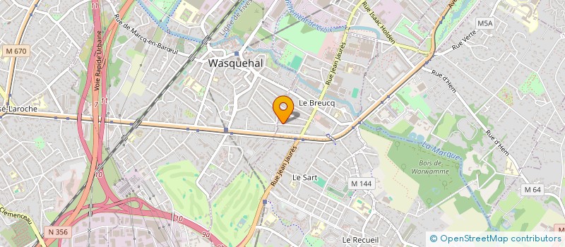 localisation de l'entreprise ACPAL à VILLENEUVE-D'ASCQ