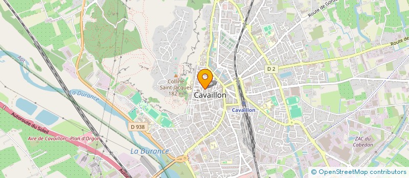 localisation de l'entreprise ACPE EXPERTISE à CAVAILLON