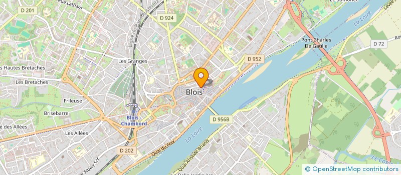 localisation de l'entreprise ACPG-CATM DU LOIR ET CHER à BLOIS