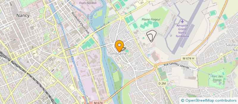 localisation de l'entreprise ACPI  TOMBLAINE