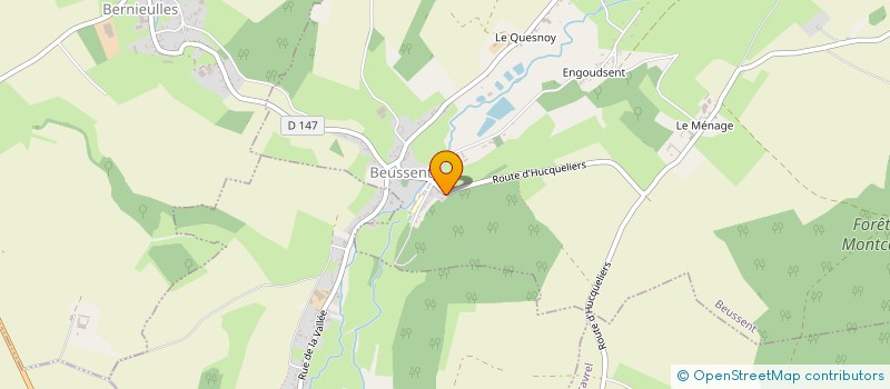 localisation de l'entreprise ACPI DU LITTORAL  BEUSSENT