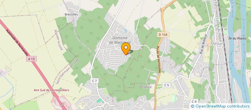 localisation de l'entreprise ACPIE à VERNOUILLET