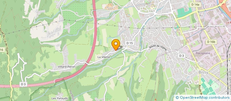 localisation de l'entreprise ACPIL  LA MOTTE-SERVOLEX