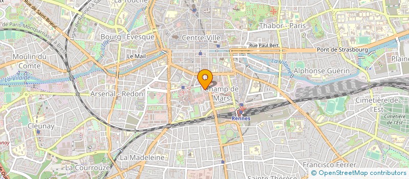 localisation de l'entreprise ACPKJ CONSEIL  RENNES