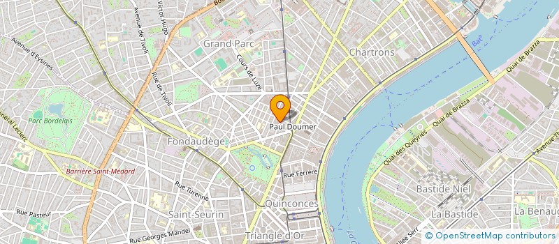 localisation de l'entreprise ACPL à BORDEAUX