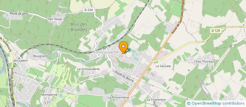 localisation de l'entreprise ACPLO  FONTCOUVERTE