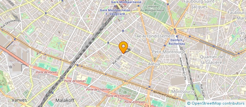 localisation de l'entreprise ACPM  PARIS