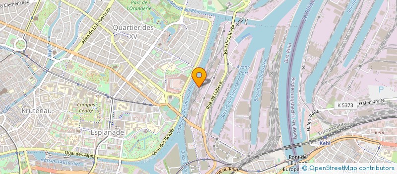 localisation de l'entreprise ACPMC à STRASBOURG