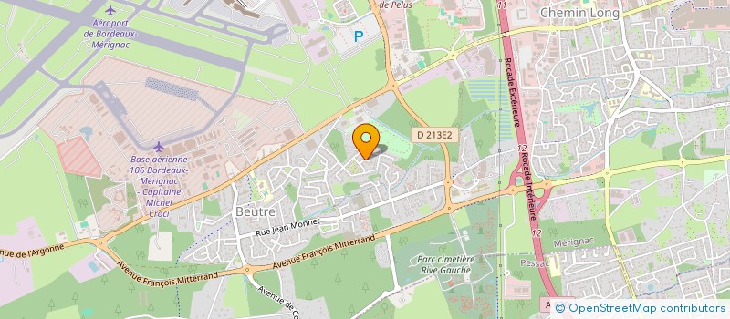 localisation de l'entreprise ACPR 33  MERIGNAC