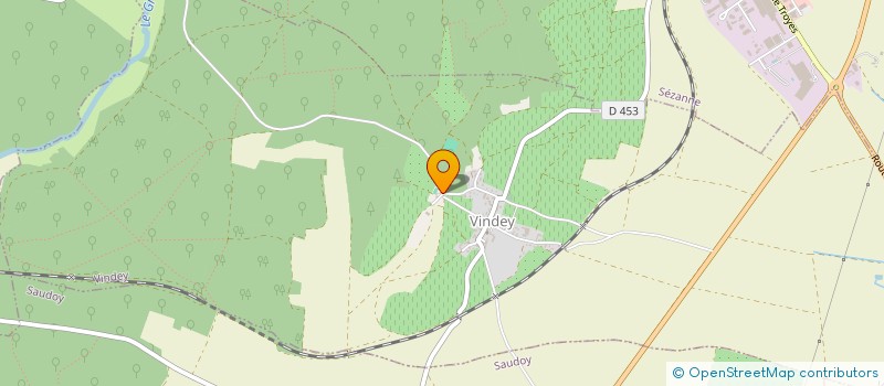 localisation de l'entreprise ACPROP 51  VINDEY