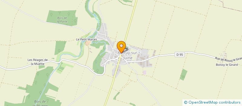 localisation de l'entreprise ACPS  AUTRUY-SUR-JUINE
