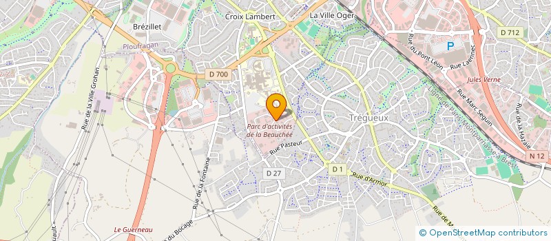 localisation de l'entreprise ACPS à SAINT-BRIEUC