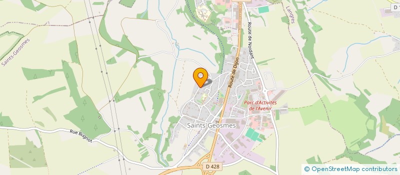 localisation de l'entreprise ACPS JACQUES à SAINTS-GEOSMES