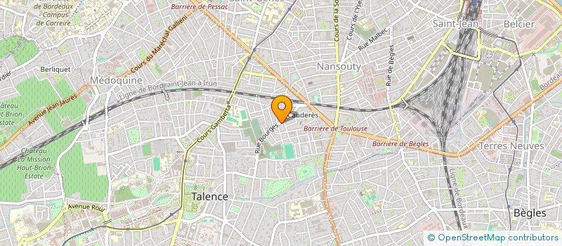 localisation de l'entreprise ACQ  TALENCE