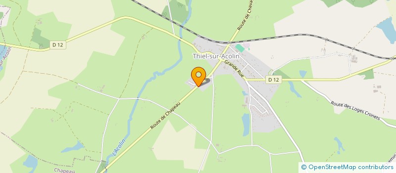 localisation de l'entreprise ACQ-ET-RIR à THIEL-SUR-ACOLIN