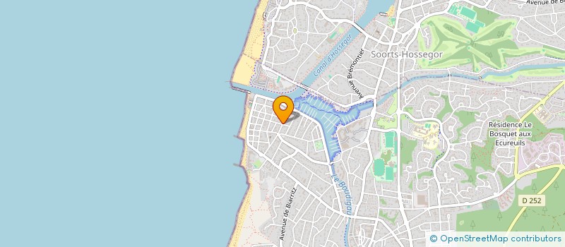 localisation de l'entreprise ACQS LOGISTIQUE à SAINT-GEOURS-DE-MAREMNE