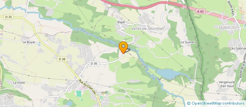 localisation de l'entreprise ACQTOVIE  DOMESSIN