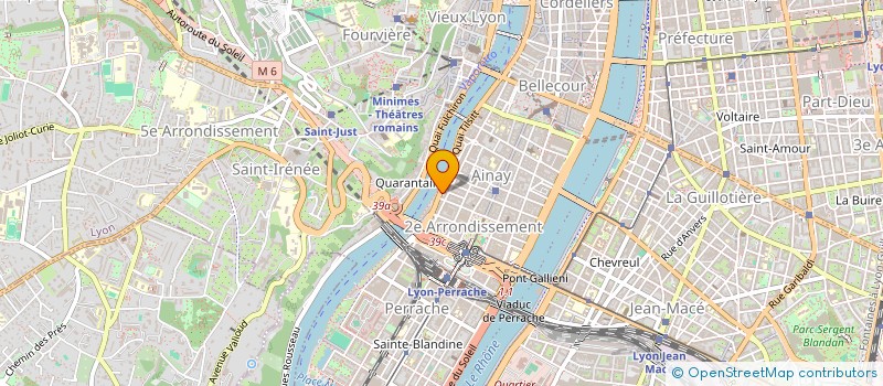 localisation de l'entreprise ACQTRA à LYON