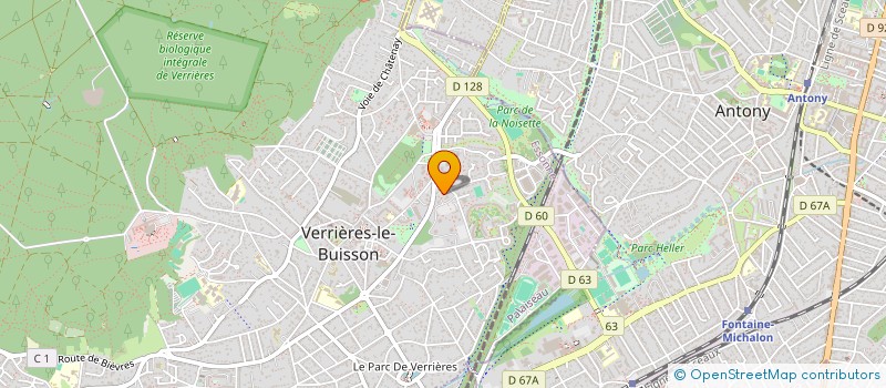 localisation de l'entreprise ACQUA ALTA à VERRIERES-LE-BUISSON