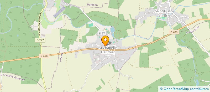 localisation de l'entreprise ACQUA GIULIA  LA CHAPELLE-GAUTHIER