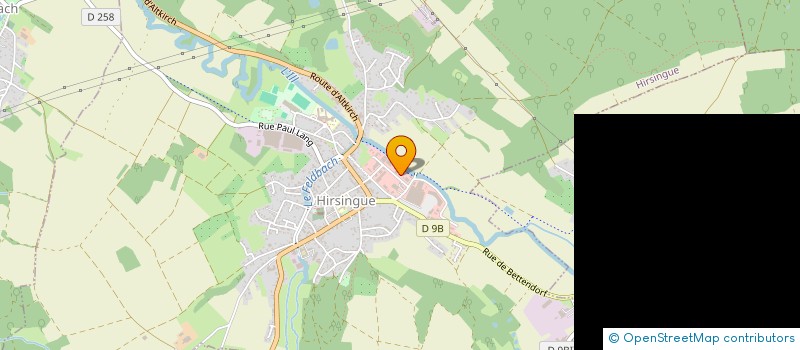 localisation de l'entreprise ACQUA TERRA  HIRSINGUE