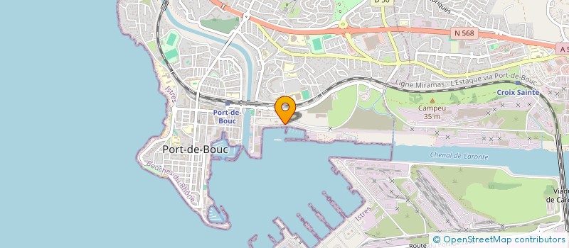 localisation de l'entreprise ACQUACULTURE DE QUALITE D ORIGINE MARINE à PORT DE BOUC