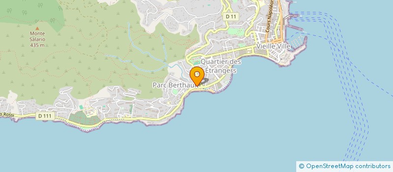 localisation de l'entreprise ACQUAKOSS à AJACCIO
