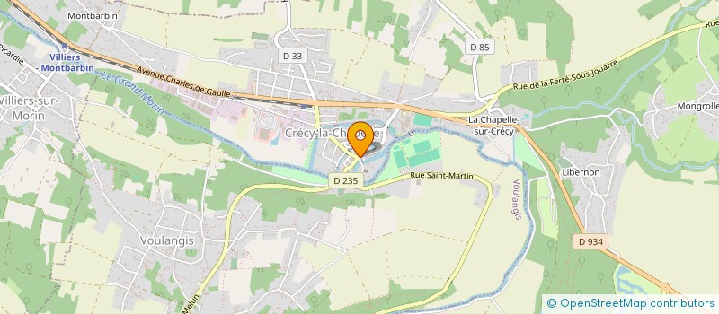 localisation de l'entreprise ACQUARO DELORY  CRECY-LA-CHAPELLE