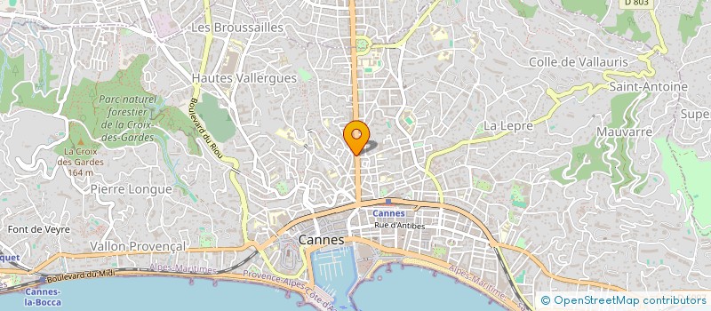 localisation de l'entreprise ACQUATIR BATI CONCEPT à NICE