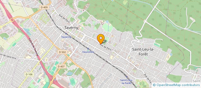 localisation de l'entreprise ACQUIBURES  TAVERNY